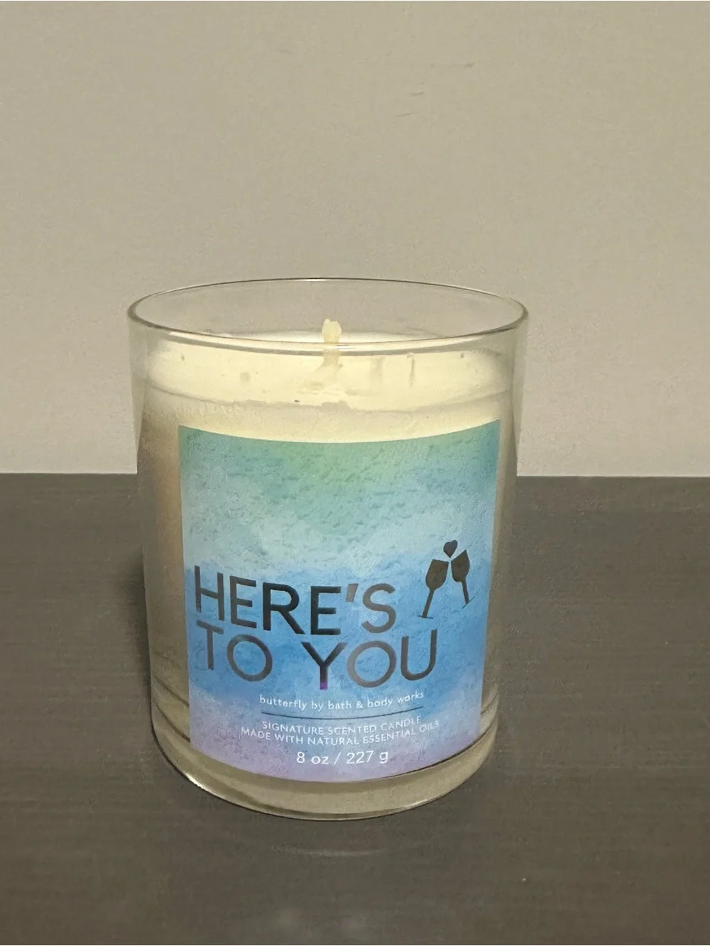 🦋 Bath & Body Works Butterfly Single-Wick Candle - Picture 2 of 2